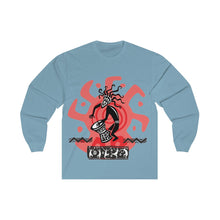 Load image into Gallery viewer, Tribal Drummer Unisex Long Sleeve Tee