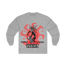 Load image into Gallery viewer, Tribal Drummer Unisex Long Sleeve Tee