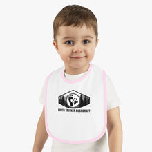Load image into Gallery viewer, Baby Contrast Trim Jersey Bib