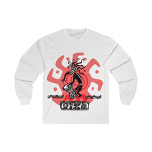 Load image into Gallery viewer, Tribal Drummer Unisex Long Sleeve Tee