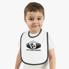 Load image into Gallery viewer, Baby Contrast Trim Jersey Bib