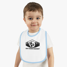 Load image into Gallery viewer, Baby Contrast Trim Jersey Bib