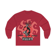 Load image into Gallery viewer, Tribal Drummer Unisex Long Sleeve Tee