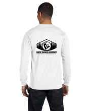 Load image into Gallery viewer, EarthTrekker Logo Gildan Adult 50/50 Long-Sleeve T-Shirt | G840