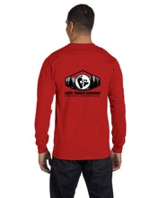 Load image into Gallery viewer, EarthTrekker Logo Gildan Adult 50/50 Long-Sleeve T-Shirt | G840
