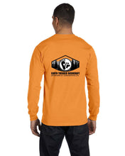 Load image into Gallery viewer, EarthTrekker Logo Gildan Adult 50/50 Long-Sleeve T-Shirt | G840