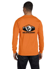 Load image into Gallery viewer, EarthTrekker Logo Gildan Adult 50/50 Long-Sleeve T-Shirt | G840