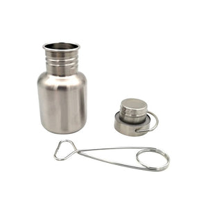 Stainless Water Bottle w/spreader handle