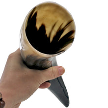 Load image into Gallery viewer, Viking Drinking Horn with Stand