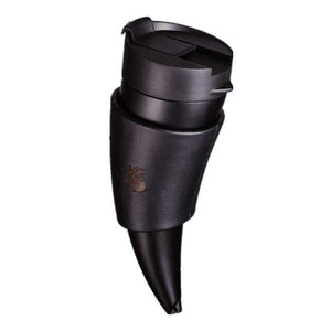 Goat Horn Coffee Mug Stainless Steel Liner Vacuum Insulation Cup