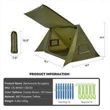 Load image into Gallery viewer, OneTigris Trekker's Haven 4 Season Ultralight Shelter