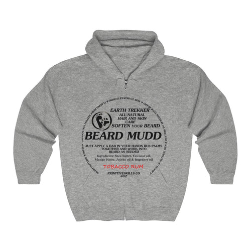 Beard Mudd Unisex Heavy Blend™ Full Zip Hooded Sweatshirt