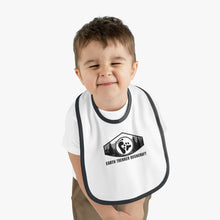 Load image into Gallery viewer, Baby Contrast Trim Jersey Bib