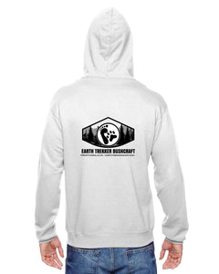 Earth Trekker Logo Hoodie. SofSpun Hooded Sweatshirt