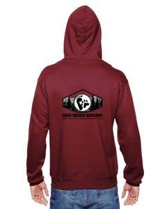 Earth Trekker Logo Hoodie. SofSpun Hooded Sweatshirt