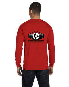 EarthTrekker Logo Gildan Adult 50/50 Long-Sleeve T-Shirt | G840