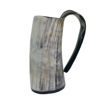 Load image into Gallery viewer, Hand-Made Ox Buffalo Horn Mug  with Redwood Bottom