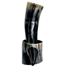 Load image into Gallery viewer, Viking Drinking Horn with Stand