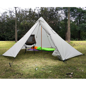 Outdoor Double  Ultralight 2 Person Heated Shelter 3 Season Tent